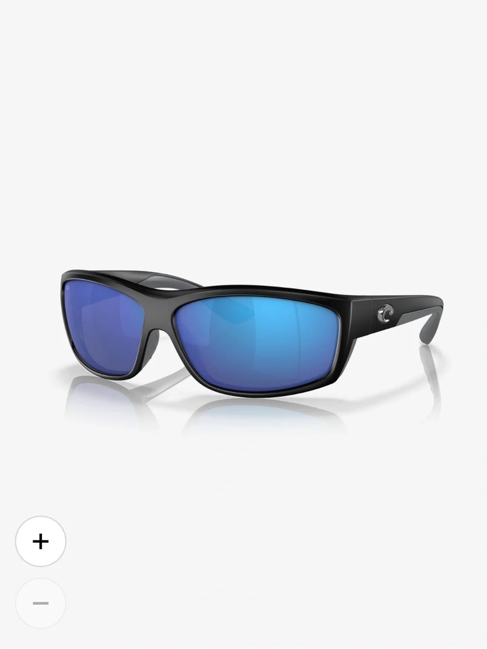 Costa Saltbreak glasses in white, blue lenses